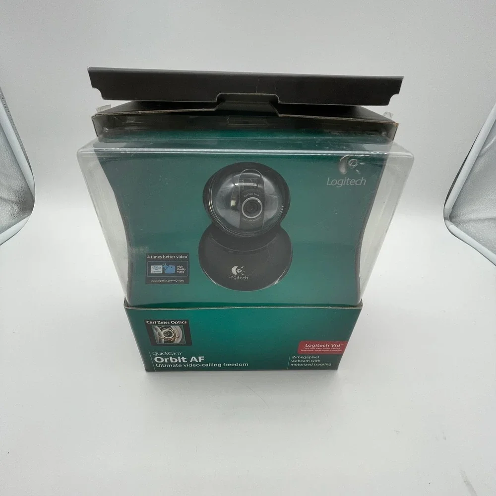 Logitech QuickCam Orbit AF 2MP Motorized Tracking Webcam with Carl Zeiss Optics